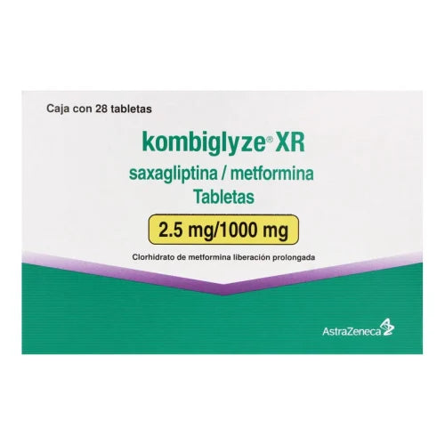 Kombiglyze Xr 2.5 1000Mg Tab28