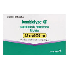 Kombiglyze Xr 2.5 1000Mg Tab28