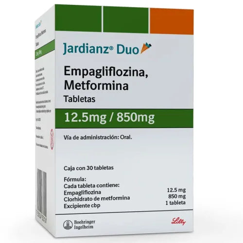 Jardianz Duo 12.5 850Mg Tab 30