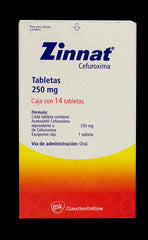 Zinnat 250 Mg 14 Tab N3323