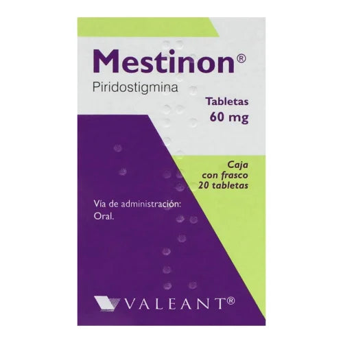 Mestinon 60 Mg Cpr C/20