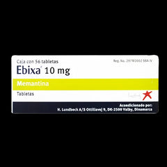 Ebixa 10 Mg 56 Tab