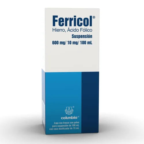 Ferricol 600/10Mg Susp 100Ml P