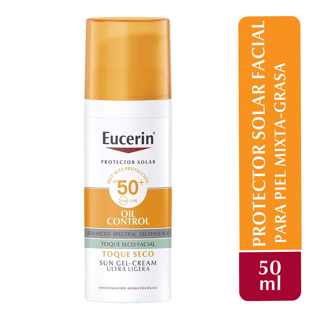 Eucerin Sun Face Oil Control Spf50+ 50Ml