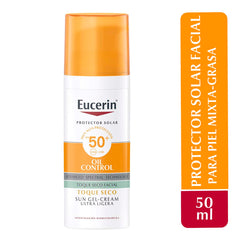 Eucerin Sun Face Oil Control Spf50+ 50Ml