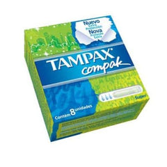 Tampones Tampax Compak Sup 8