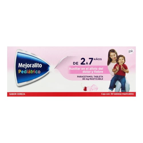 Mejoralito Ped 80Mg 30 Tab