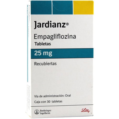 Jardianz 25 Mg Tab Recub 30