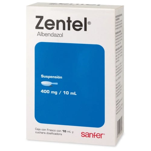 Zentel 200 Mg Susp 10 Ml