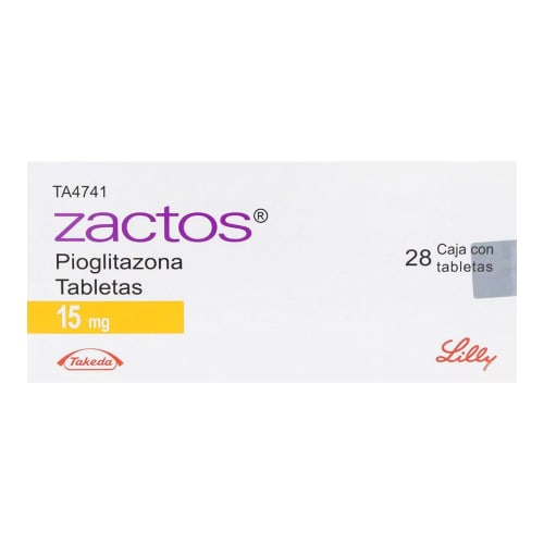 Zactos 15 Mg Tabs 28