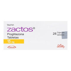 Zactos 15 Mg Tabs 28