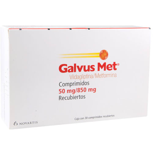 Galvus-Met 50 850Mg Cpr Rec 30