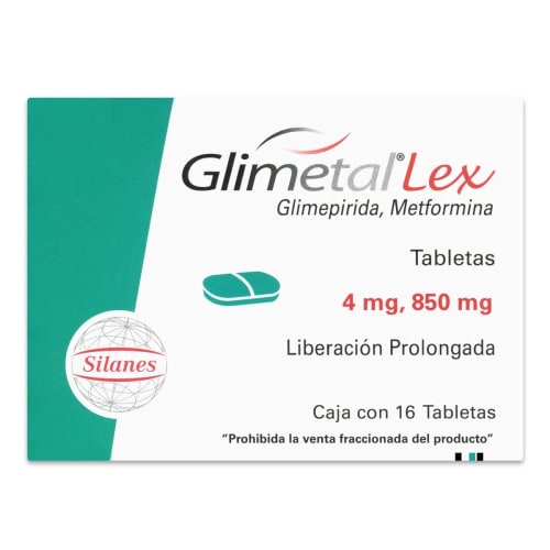 Glimetal-Lex 850/4 Mg Tab 16