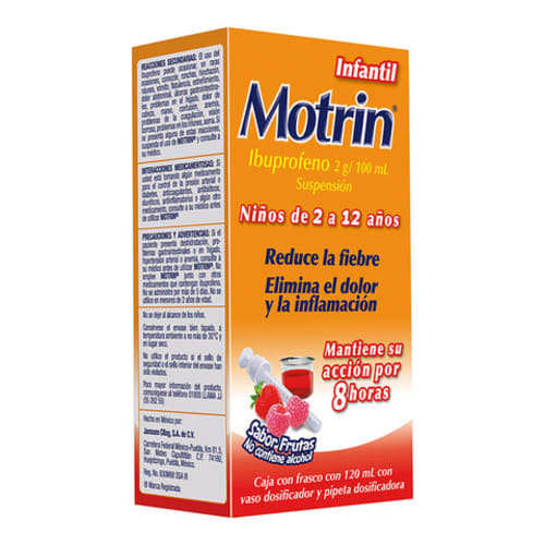 Motrin Susp 120Ml Fsa Inf