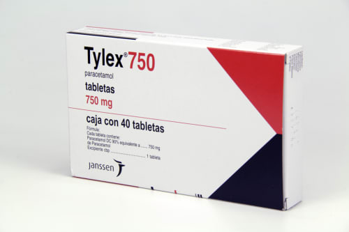 Tylex 750 Mg Tab 40