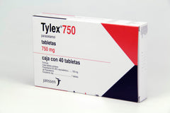 Tylex 750 Mg Tab 40