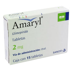 Amaryl 2 Mg Tab 15 0241  4