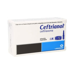 Ceftrianol 1G Sol Iny C/Amp3.5