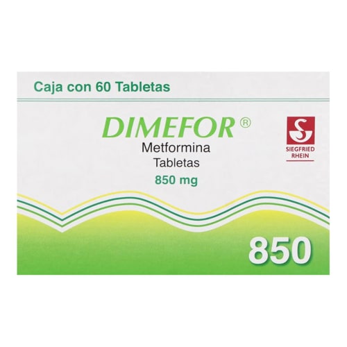 Dimefor 850 Mg Tab 60