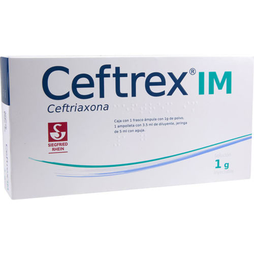 Ceftrex Im 1G Fa 3.5 Ml