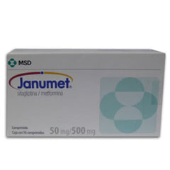 Janumet 50/500 Mg Cpr Recub 56