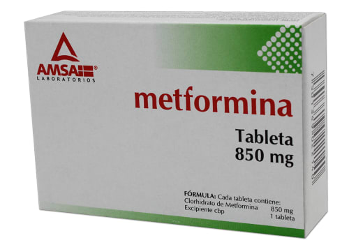 Metformina 850 C/30t Amsa Nvo.