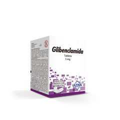 Glibenclamida 5mg C/50   Ultra