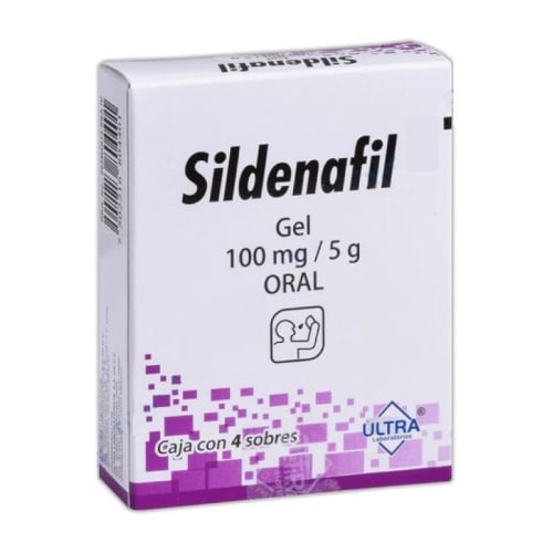 Sildenafil Gel Ultra C/4 100mg