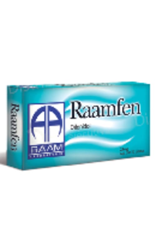 Raamfen 25mg C/30t Difenidol