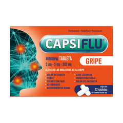 Capsiflu 2/5/500Mg Gripe 12 Ta