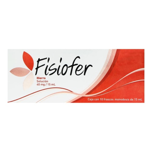 Fisiofer 40 Mg 15 Ml Fcos C 10