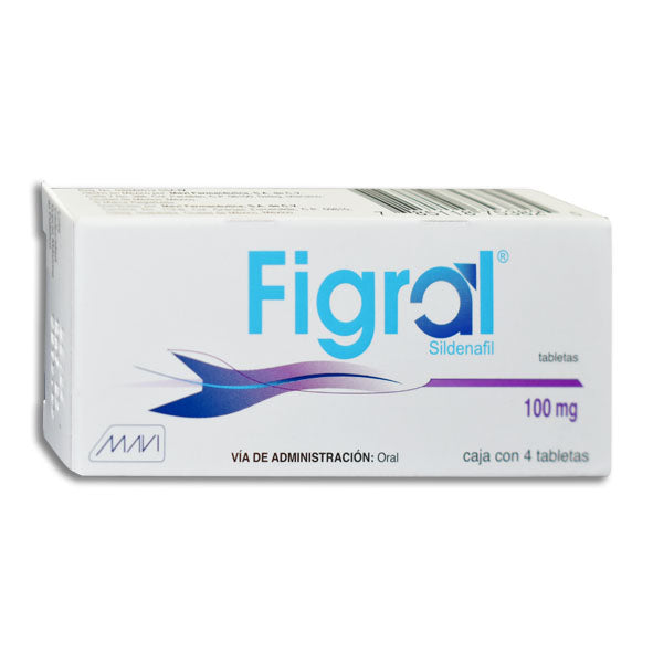 Figral 100 C/4 Sildenafil Nvo